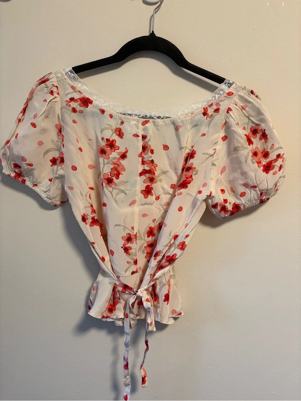 Rouje X J.Crew Poet top in vintage floral